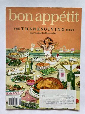 Bon Appetit Magazine November 2022 The Thanksgiving Issue With Label